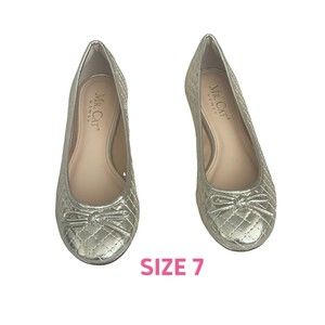 Mr. Cat Woman Gold Flats Size 7
